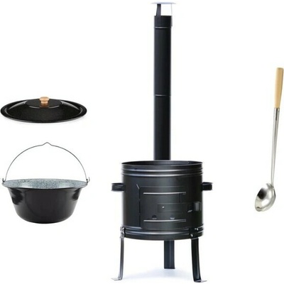Perfect Home Zostava na guláš smaltovaná 14L