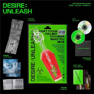 ENHYPEN - DESIRE:UNLEASH/KEYRING VER CD