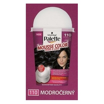 Schwarzkopf Mousse Color 110 modročierna