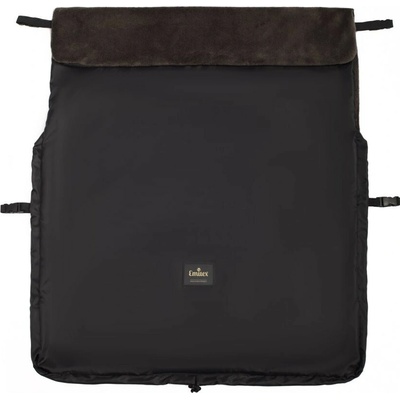 Emitex Nepadací deka černá velvet khaki – Zboží Dáma