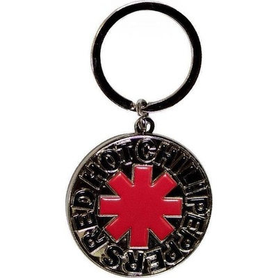 Red Hot Chili Peppers Asterisk Logo Silver Ключодържател (RHCPKEY02)