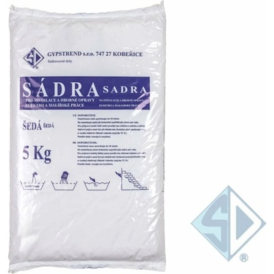 Sádra šedá – 5 kg