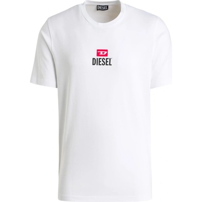 Diesel New D White tričko bílá