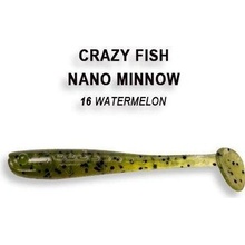Crazy Fish Nano Minnow 4 cm 16 Watermelon 8 ks