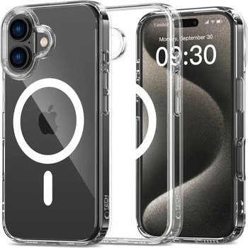 Tech-Protect Калъф Tech-Protect FlexAir Hybrid MagSafe за iPhone 16 - прозрачен (5906302311460)