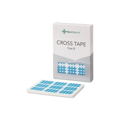 NONDOLENS Cross tejp modrý vel. S A 21 mm x 27 mm 180 ks