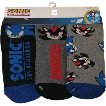 Sonic Dětské Ponožky 3pack