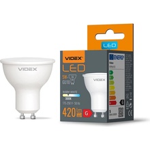 Videx LED žiarovka 5W CCD Teplá biela GU10