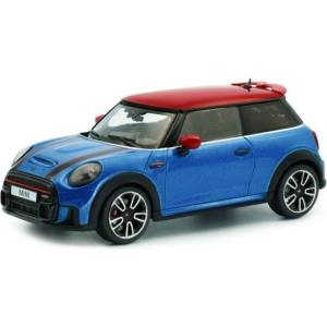 Solido 1: 43 mini cooper john cooper works island blue met