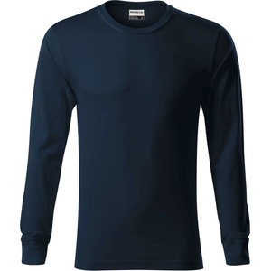 MALFINI Rimeck resist ls r05 / Тениска с дълъг ръкав - тъмносиня xxxl (r050218)