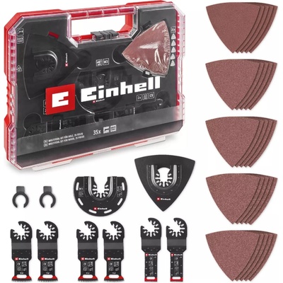 EINHELL XLPlus-Case, 35 ks sada príslušenstva pre multifunkčné náradie - na drevo, 49708136