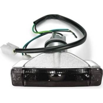 Кристални мигачи за тясната броня Golf II - черен хром