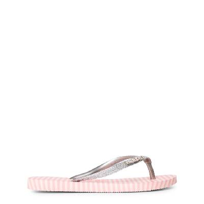 Детски джапанки Havaianas Unisex Kids' Slim Glitter Stripes Ballet Rose Flip Flops - Ballet Rose
