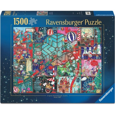 Ravensburger Vianoce č. 1 Továreň na škriatkov 1500 dielov