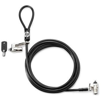 HP Nano Keyed Cable Lock (x2) 1AJ39AA