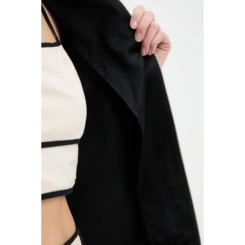 ANSWEAR Яке Answear Lab в черно преходен модел (B83522.IKK)