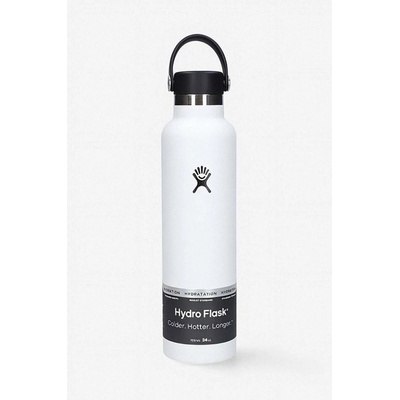Hydro Flask 24 Oz Standard Mouth Flex Cap white 710 ml