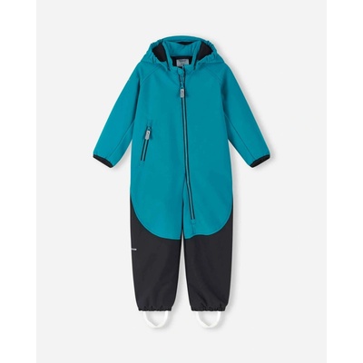 Dětský softshellový overal Reima Mjosa aquatic blue
