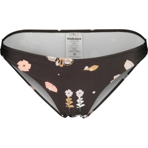 Maloja Дамско бикини долнище Maloja Women's AchenseeM. Bottom Bikini bottom - Deep Black Flora - размер XL (150-4130-0315)