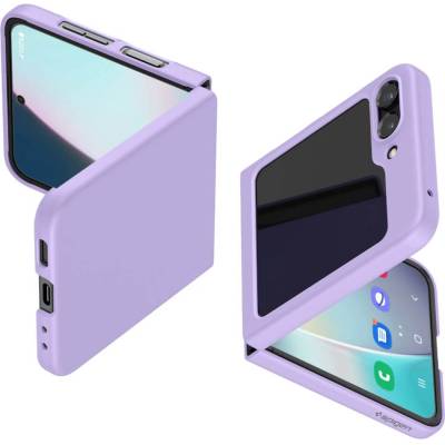 Spigen Тънък Калъф за Samsung Z Flip 5, Spigen AirSkin Case, Лилав (ACS06232)