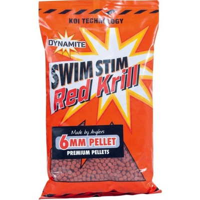 Dynamite Baits pelety Swimstim Red Krill 900 g 6 mm