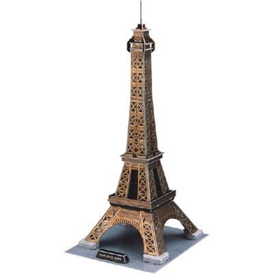 CubicFun 3D Пъзел Cubic Fun от 35 части - Eiffel Tower (C044h)