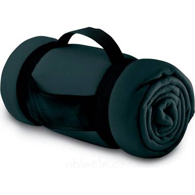 Fleecová deka SOL'S Stavenger barva dark grey