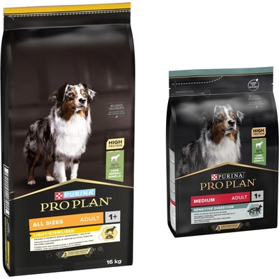 Pro Plan All Sizes Adult Light Sterilised Lamb 16 kg