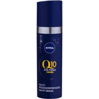 Nivea Q10 Power Ultra Recovery Night Serum регенериращ нощен серум за лице 30 ml за жени