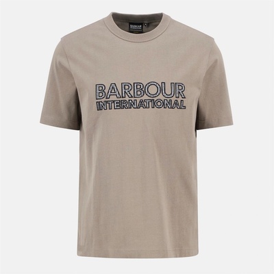 Barbour International Тениска Barbour International Bertie T-Shirt - Brindle ST59