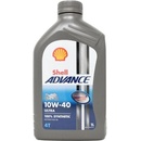 Motorové oleje Shell Advance Ultra 4T 10W-40 1 l
