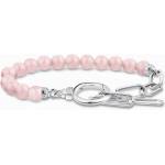 Thomas Sabo A2134-035-9-L19V Silver bracelet w. pink beads, Жени
