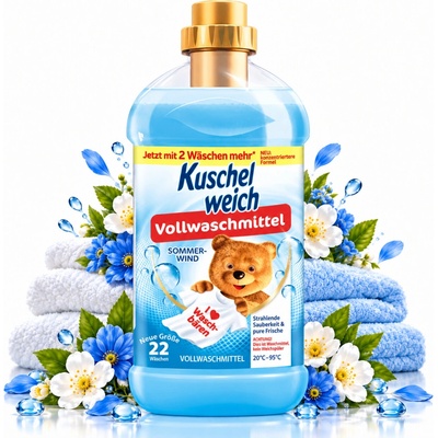 Kuschelweich prací gel Sommerwind 1,1 l 22 PD