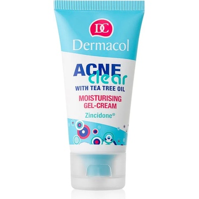 Dermacol Acne Clear хидратиращ гел-крем за проблемна кожа, акне 50ml