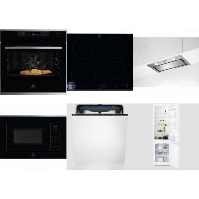 ELECTROLUX KOBCS31X + ELECTROLUX LIR60433B + ELECTROLUX LFG716X + ELECTROLUX LMS4253TMX + ELECTROLUX EES48200L + ELECTROLUX LNT3LF18S