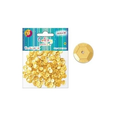 Flitry 10 g pastelové žluté