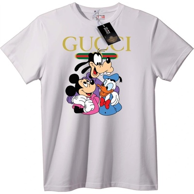 NOONEBRAND Gucci Тениска с Disney Герои - 2XL, White