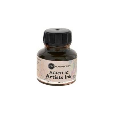 Manuscript akrylový atrament 30 ml sépia