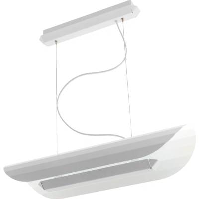 Kaspa Apolin линейна висяща лампа 65 см, бяла (11201101)