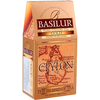 Basilur Černý čaj Island of Tea Gold OP1 sypaný 100 g