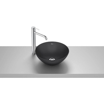 Roca Умивалник BOL за монтаж върху плот, 350 mm, matt black (A32787L080)