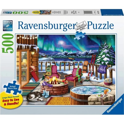 RAVENSBURGER Polární záře XXL 500 dílků