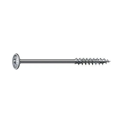 SPAX vrut pro dřevostavby 6.0x180 částečný závit Torx 30 Wirox stříbrný (100 ks)
