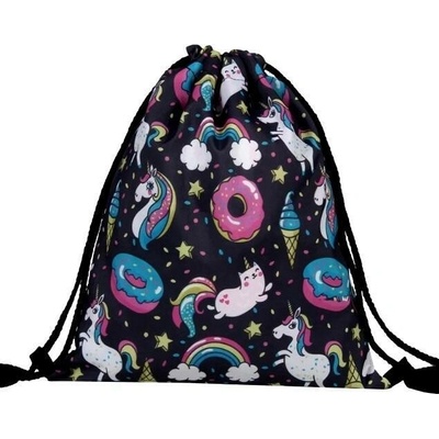 Woodrow Gymsack Vak na záda Jednorožec Unicorn multi – Hledejceny.cz