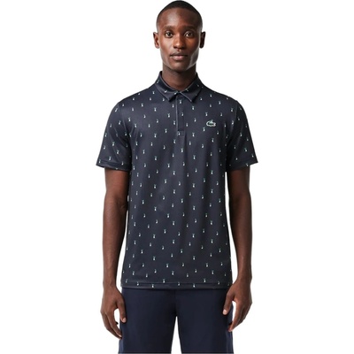 Lacoste Блуза с яка Lacoste Men's Short-Sleeve Performance Polo Shirt - Navy Blue/White