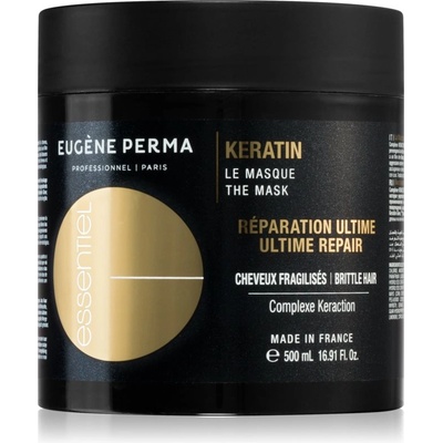 EugÈne perma Essential Keratin маска за увредена и крехка коса 500ml