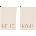 Design Letters Малки кухненски кърпи Favourite Hello Home крем 2 бр (10503001OFFWTHOME)