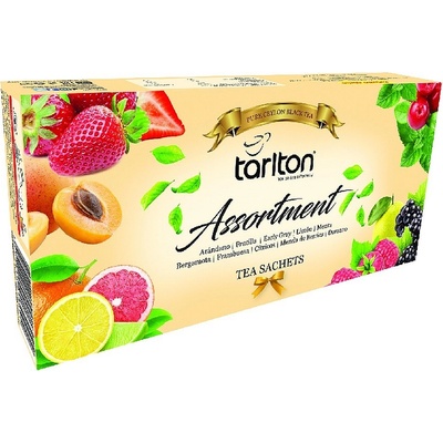 Tarlton Assortment Kolekce černých čajů 100 x 2 g