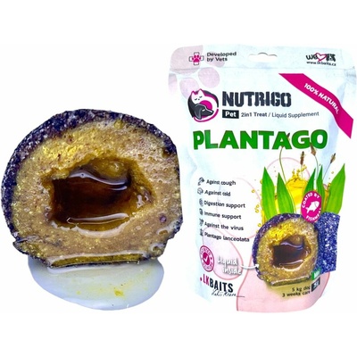 LK Baits Pet Doplnok stravy Nutrigo Dog Supplement Plantago Sirup Mini 75 g