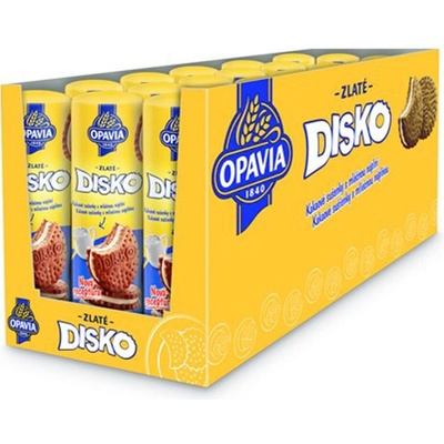 Disko sušienky kakaové s mliečnou náplňou 169 g